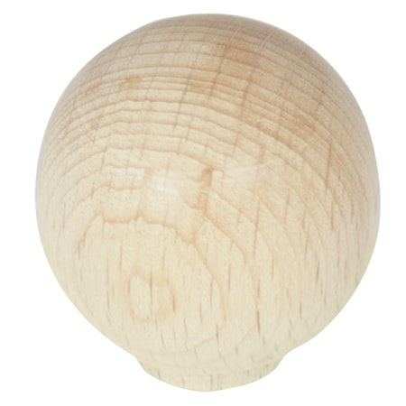Laurey 1 1/4" Au Natural Wood Round Knob 33101